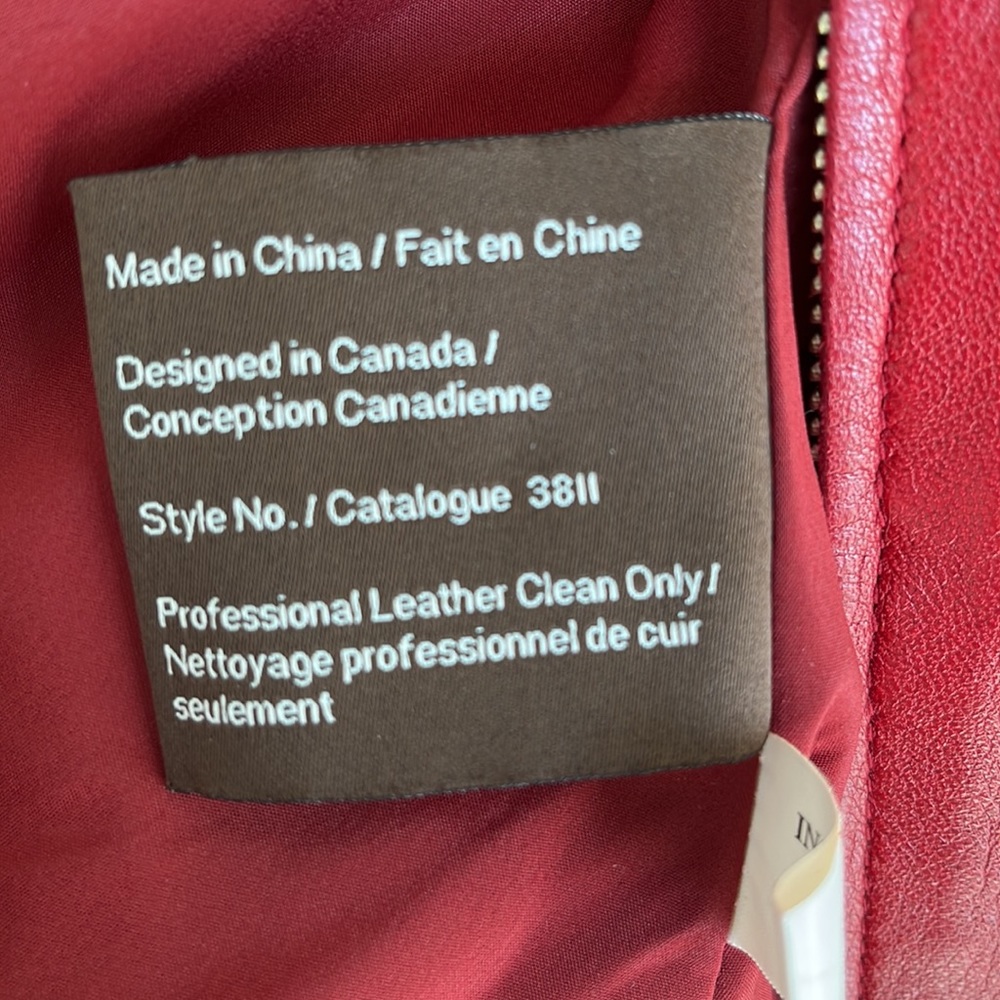Danier Lambskin Leather Jacket - Picture 7 of 11